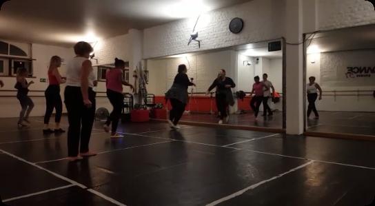 Cha-cha-cha workshop in Brussels by Maria